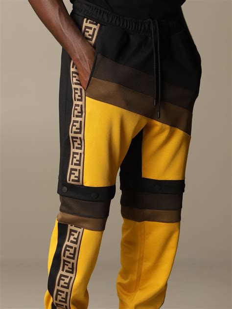 fendi pants for men|men's fendi jumpsuit.